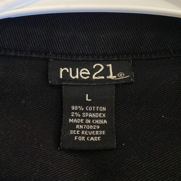 Rue 21 Distressed Jean Jacket - Picture 4 of 4